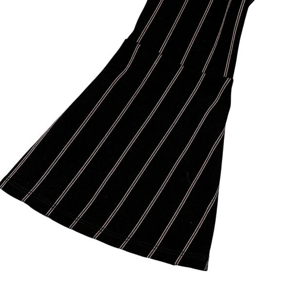 BCB Generation Womens Mini Dress Tunic Size Medium Black with Red Striping - Picture 4 of 8